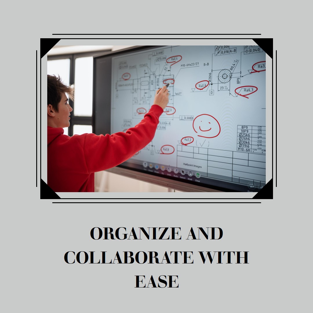 Dry Erase Board with Grid Lines: Organize & Collaborate Effortlessly